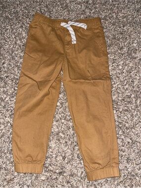 Garanimals Boys Brown Drawstring Jogger Pants